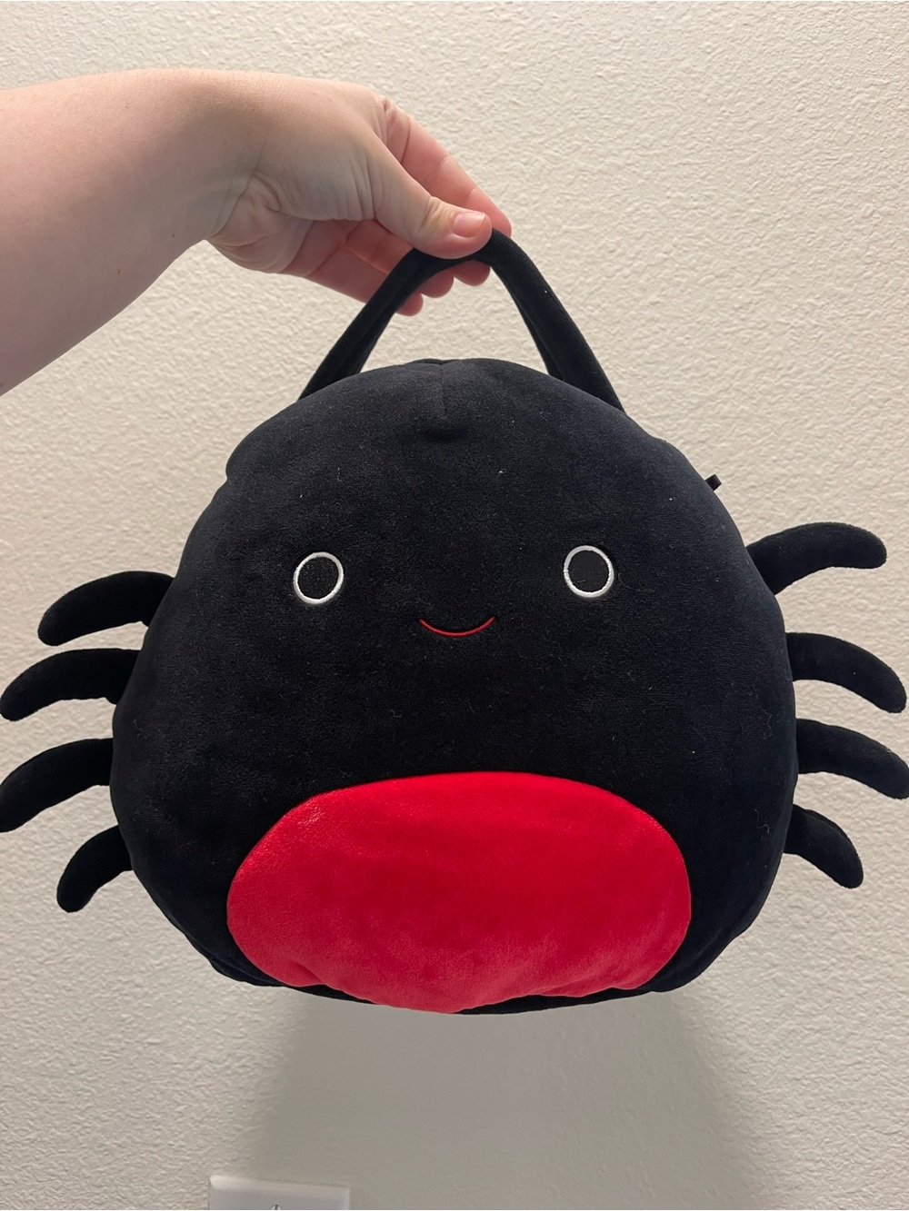 Squishmallow plush Halloween bucket